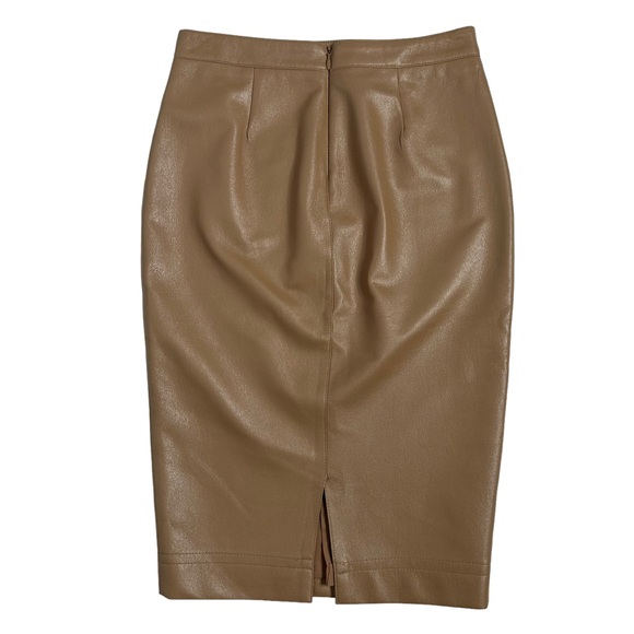 Robert Rodriguez Faux Leather Pencil Skirt - Picture 2 of 12